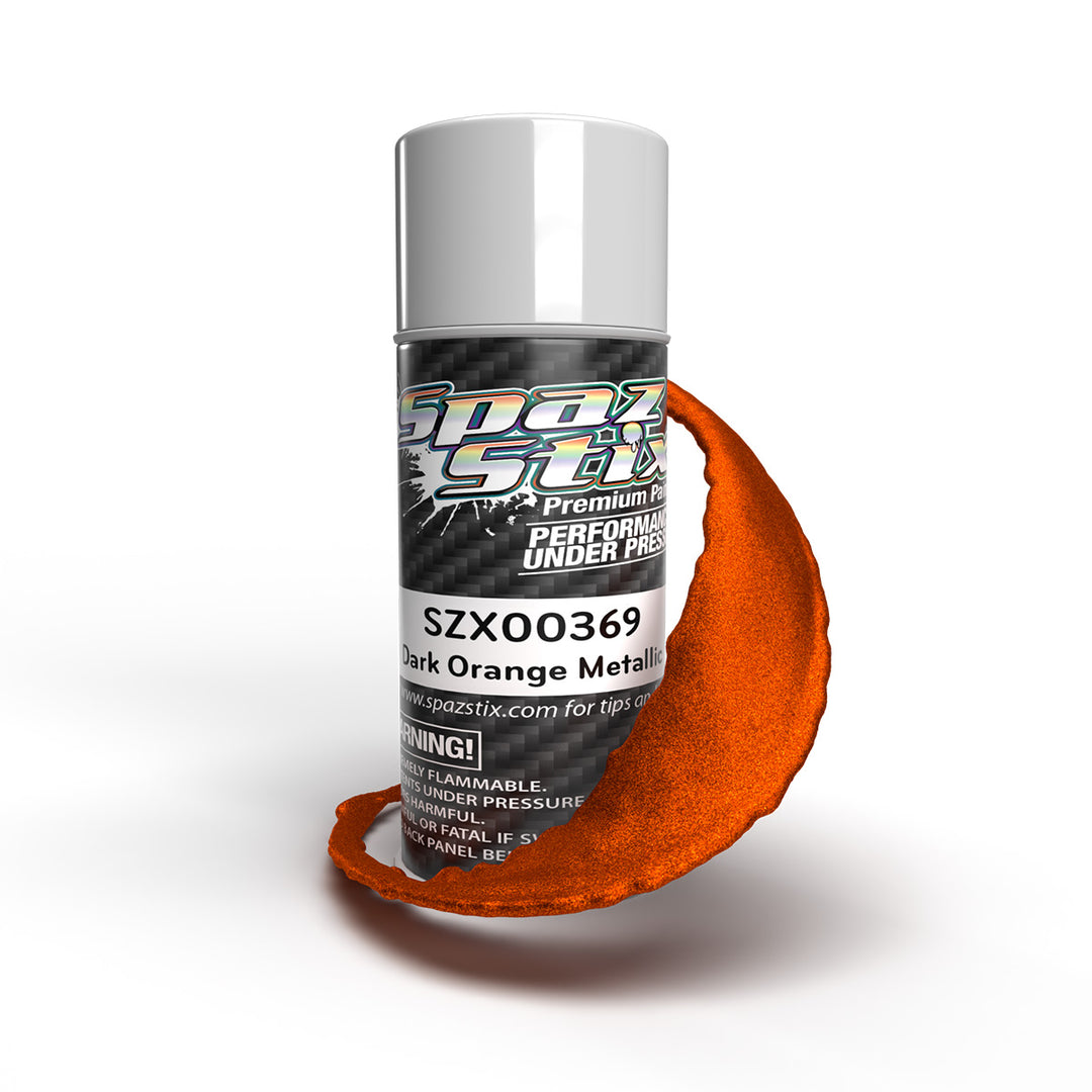 Dark Orange Metallic Aerosol