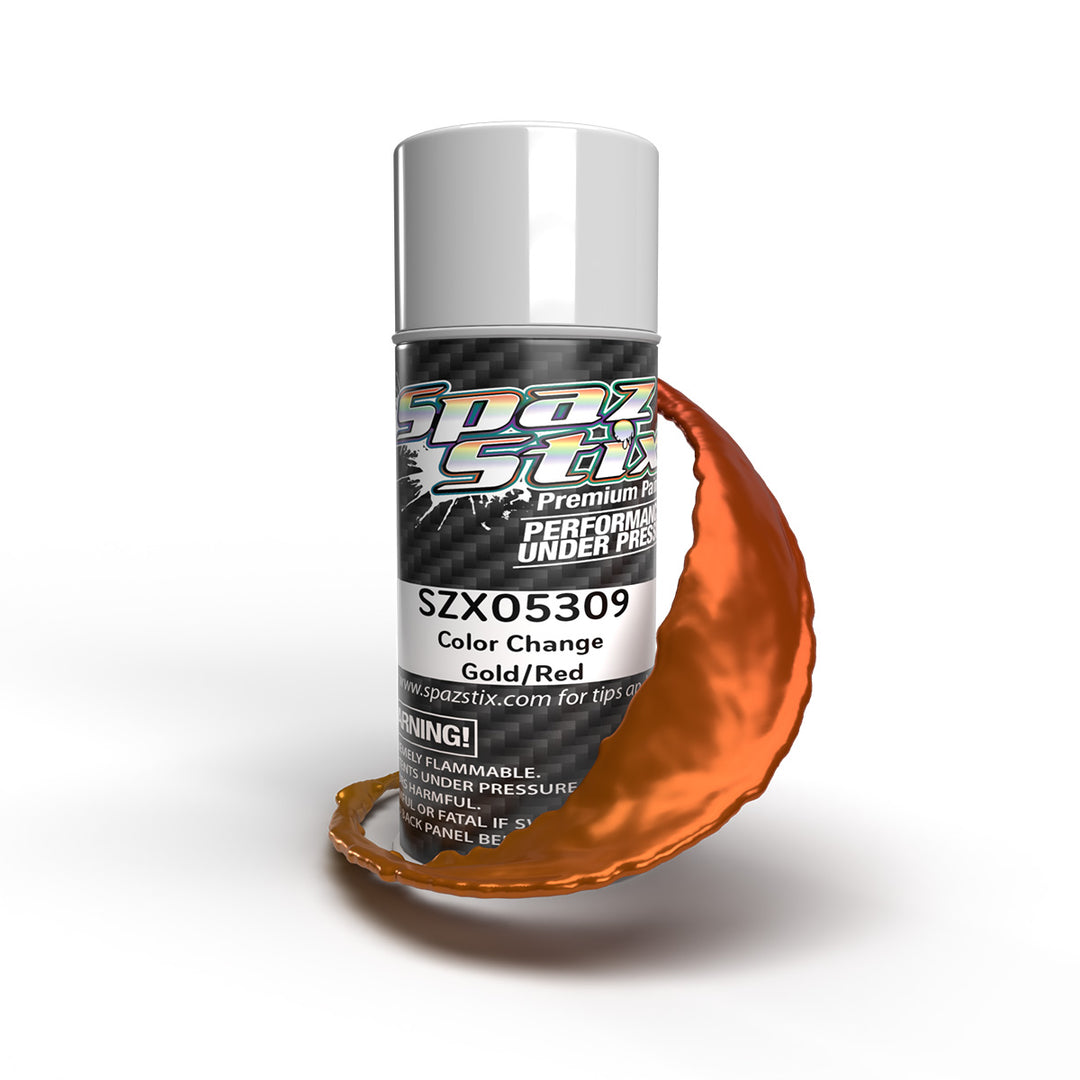 SZX 05309 COLOR CHANGING PAINT GOLD TO RE