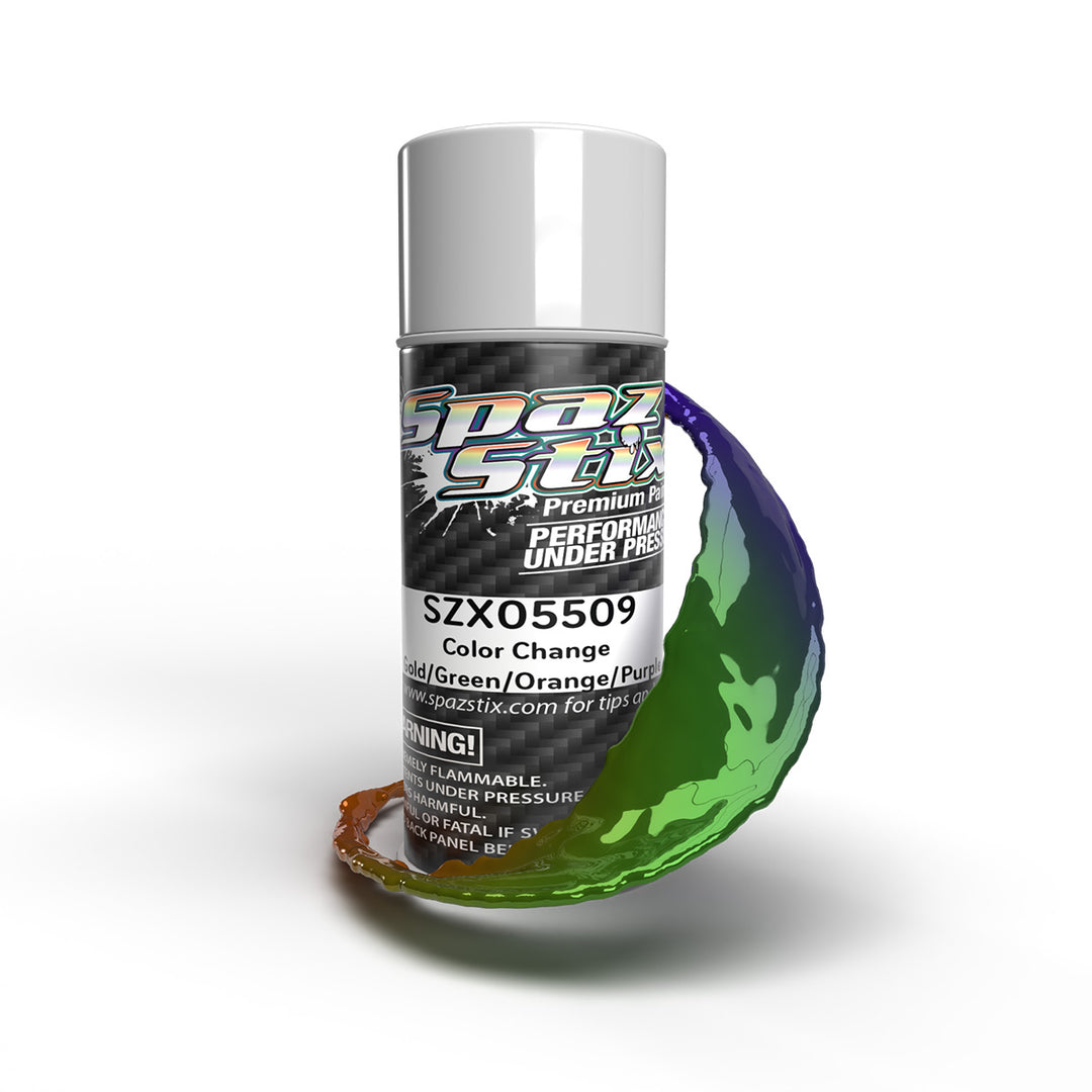 SZX 05509 Color change paint go/gr/or/pu