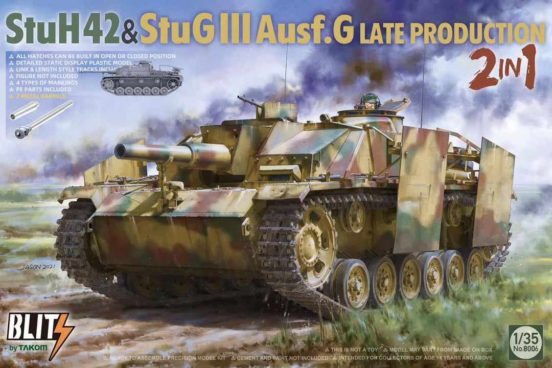 1/35 Takom StuH42/StuG III Ausf