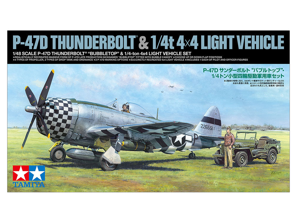 TAMIYA  1/48 Republic P-47D, TAM25214
