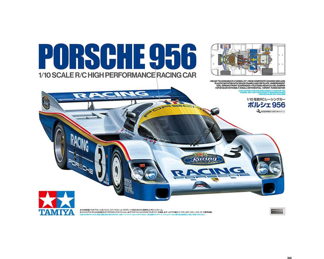Tamiya Porsche 956 1/10 2WD On-