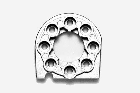 TAM 53666 Metal Motor Mount: TT01/E