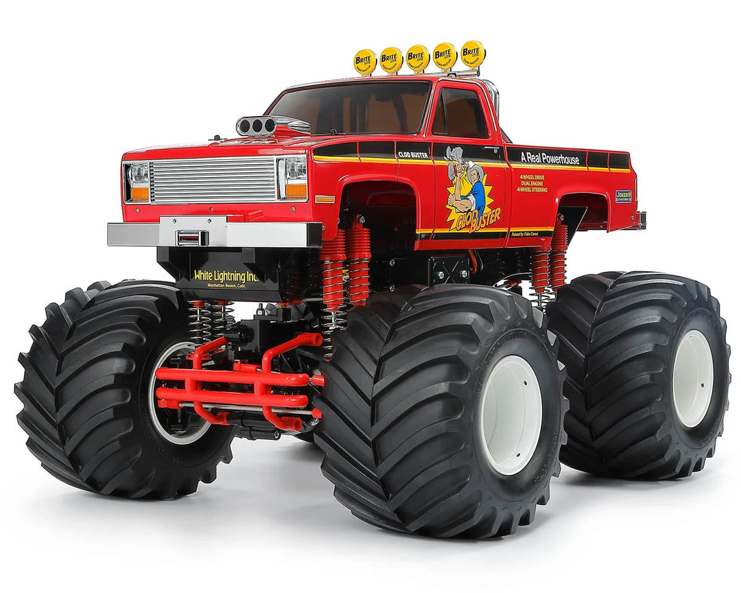 Tamiya Clod Buster 4WS 1/10 4WD Monster Truck Kit (Red) (2026) TAM58762
