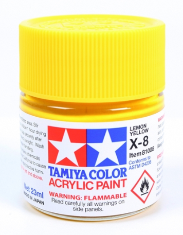 Acrylic X-8 Lemon Yellow