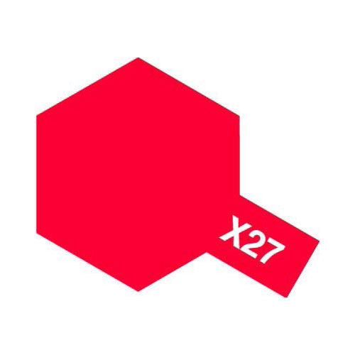 TAM 81527 Acrylic Mini X27, Clear Red