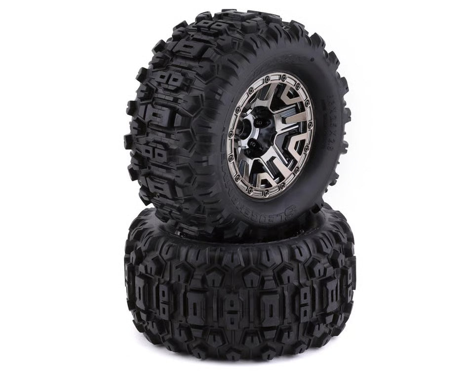 2.8" Gray Wheels & Sledgehammer