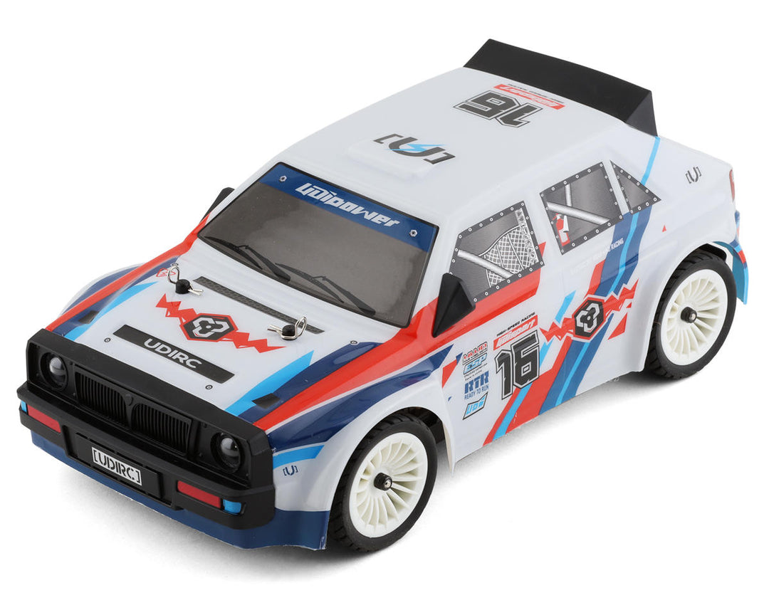 UDI RC Lancia Rally Pro 1/16 4WD RTR Brushless On-Road RC Car w/Drift Tire UDI1603PRO
