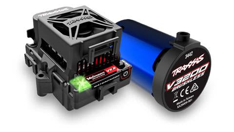 Brushless ESC & 3200Kv Brushless Motor Power System: Traxxas 3441