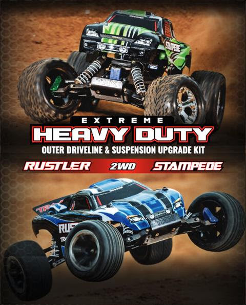 Extreme Heavy Duty Upgrade Kit Rustler® 2WD or Stampede® 2WD Traxxas 9180