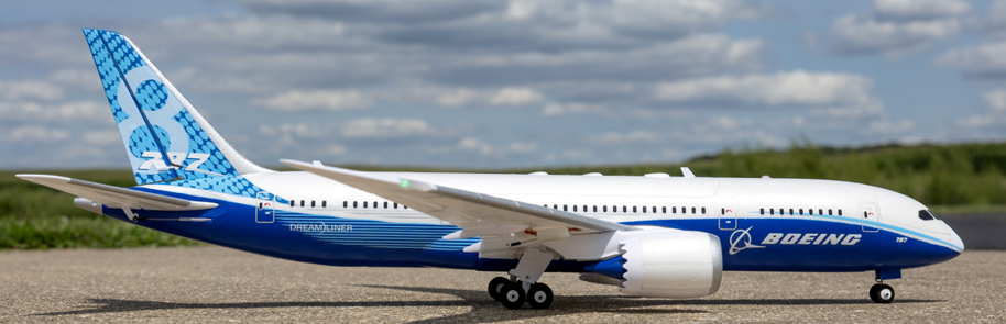 Micro Boeing 787 Dreamliner Twin 30mm EDF BNF Basic E-flite EFL78750