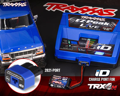 iD® Charging Port for TRX-4M® Batteries Traxxas #2821-PORT