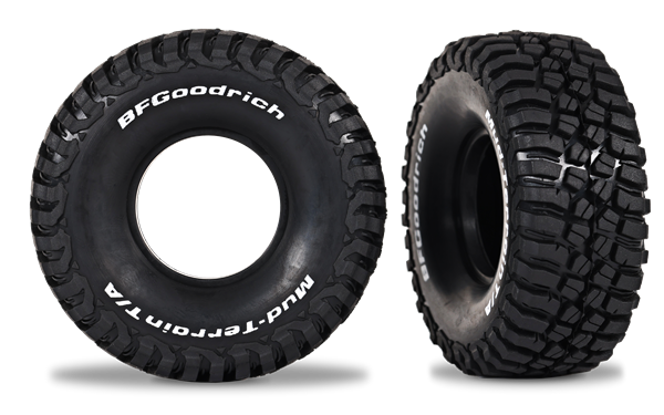 TIRES BFG MT TA KM3 2.4X1.0 (2) Traxxas 9868