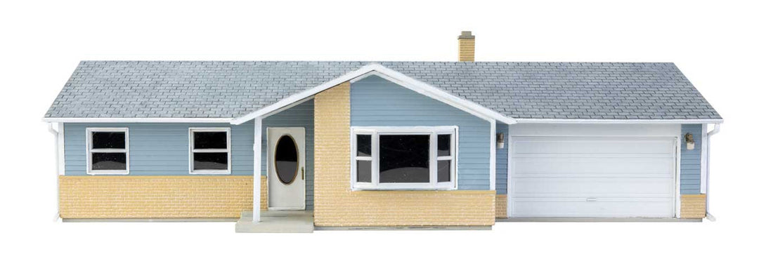Ranch House with Attached 2-Car
