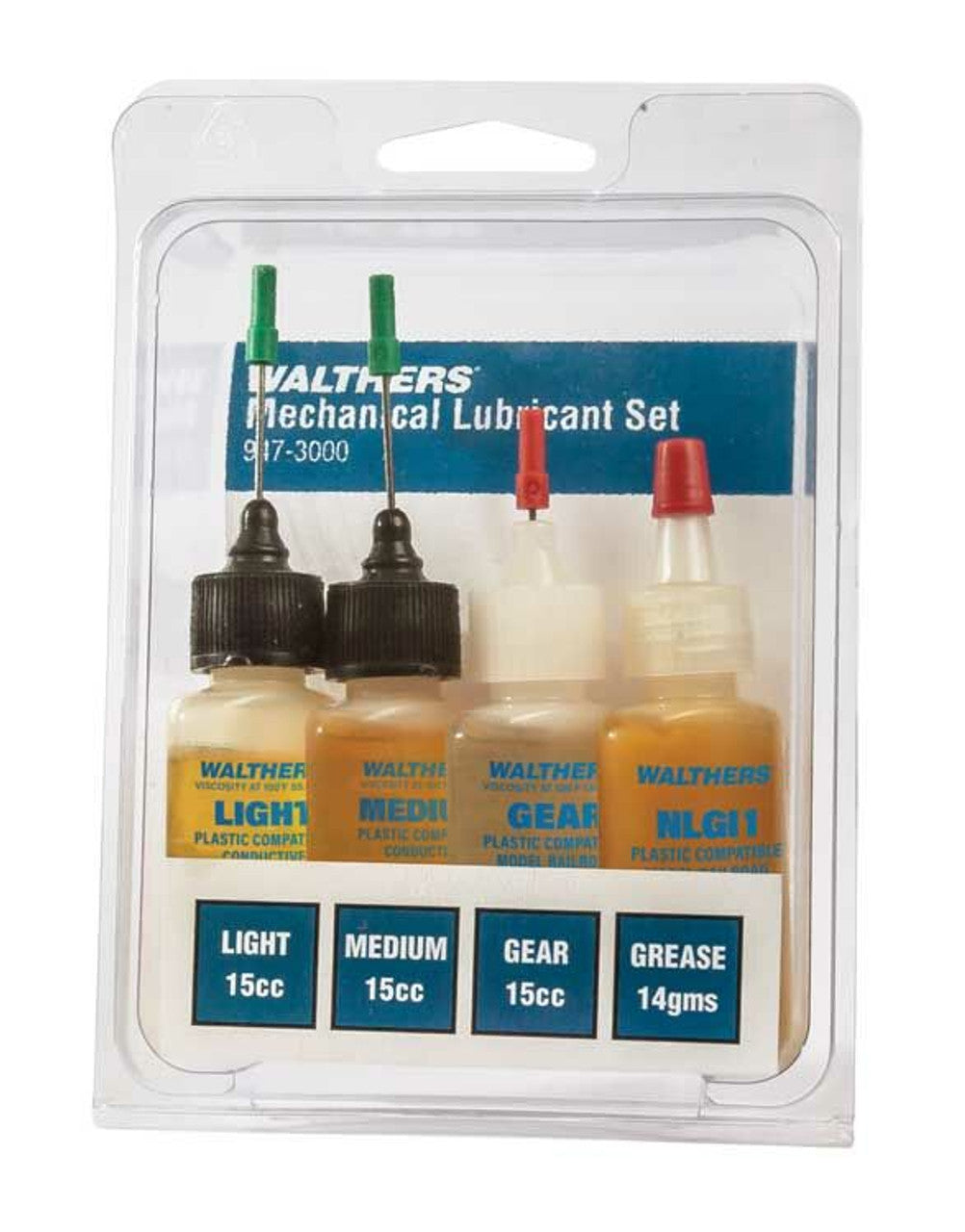 Walthers Lubricant Set 4/