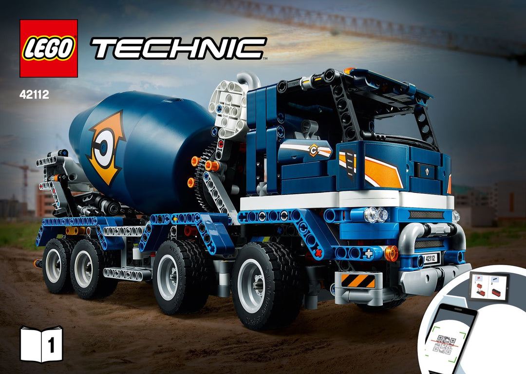 LEG 42112 LEGO Concrete Mixer Truck