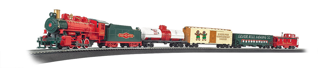 HO Jingle Bell Express Train Set Bachmann BAC00724