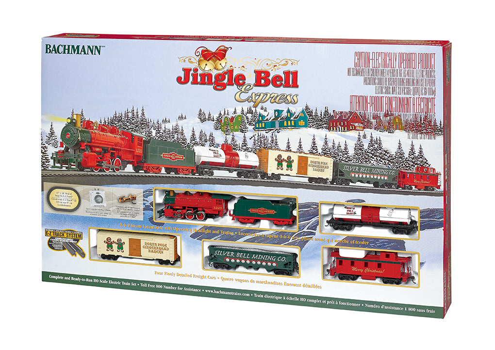 HO Jingle Bell Express Train Set Bachmann BAC00724