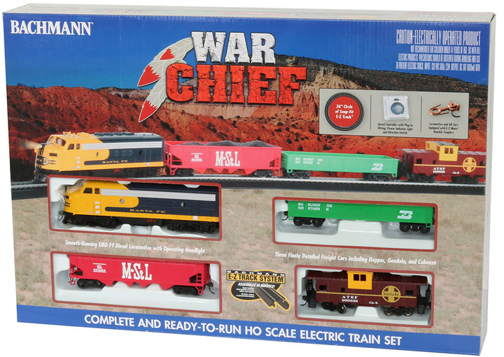HO War Chief RTR Set Bachmann BAC746