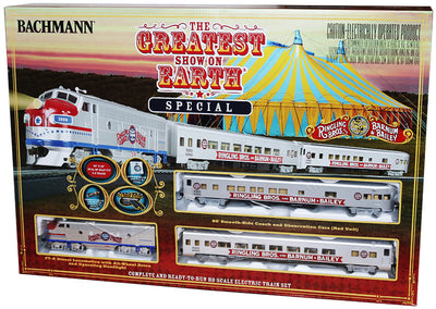 HO The Greatest Show on Earth Special Train Set Bachmann BAC00749