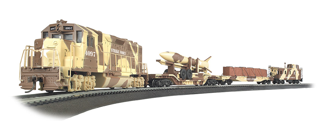 HO Strike Force Train Set Bachmann C00752