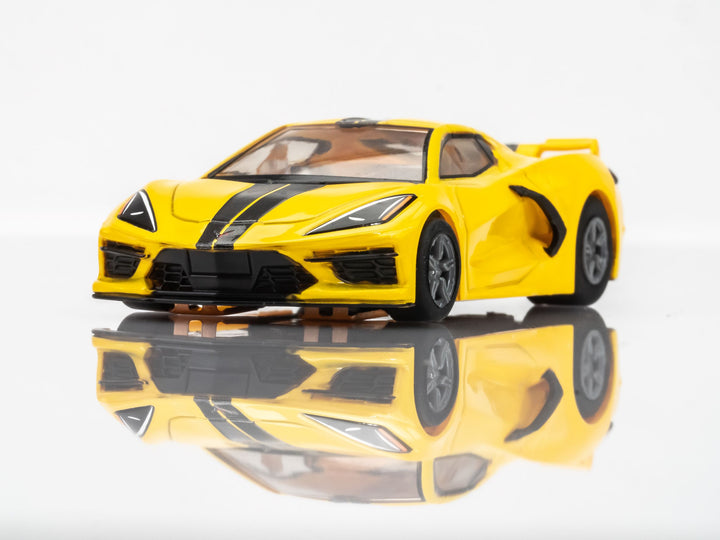 AFX 22013 Corvette C8 Accelerate Yellow AFX