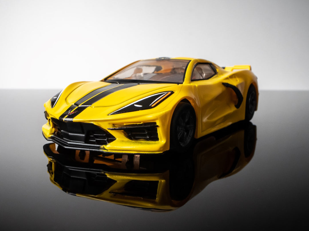 AFX 22013 Corvette C8 Accelerate Yellow AFX