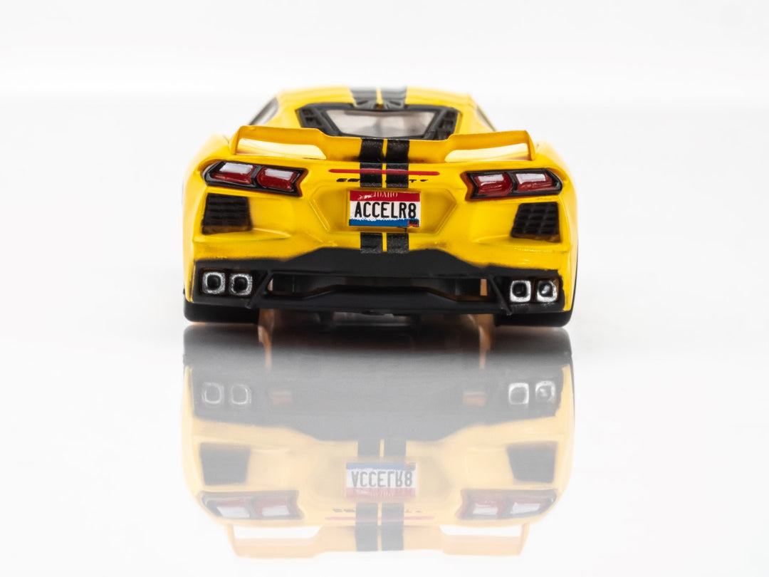 AFX 22013 Corvette C8 Accelerate Yellow AFX