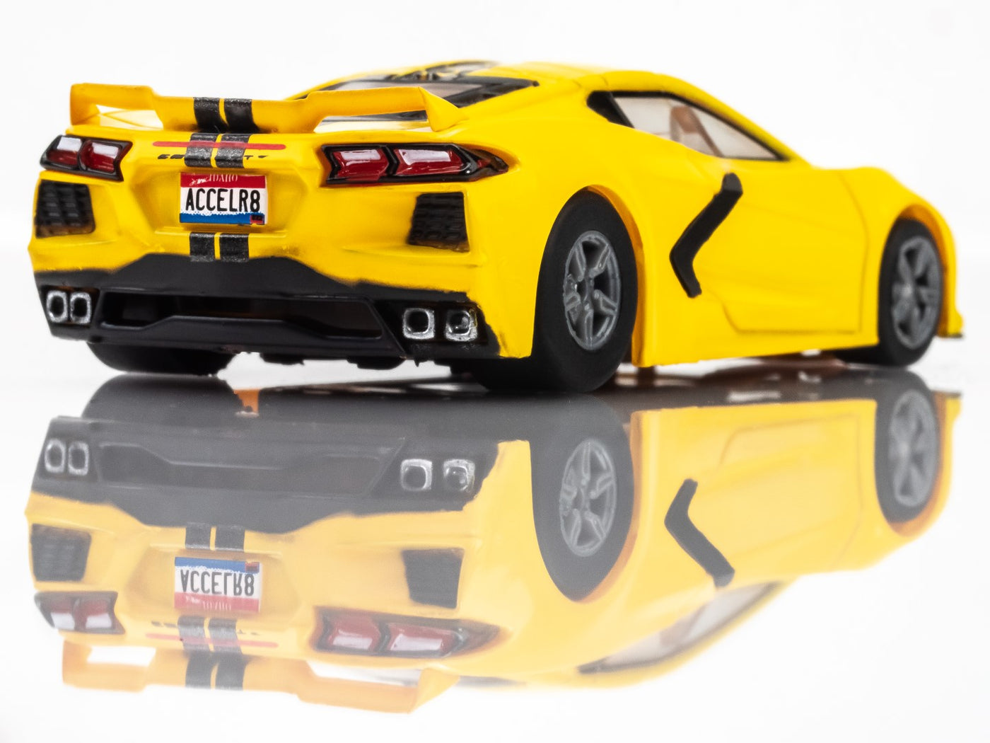 AFX 22013 Corvette C8 Accelerate Yellow AFX