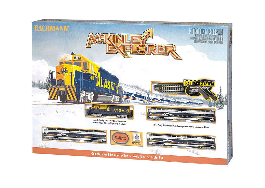 N McKinley Explorer Train Set Bachmann BAC 24023