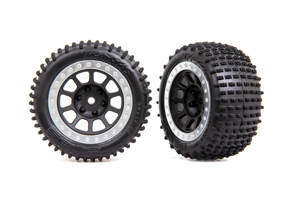 Rear Tires & Wheels, Assembled (Bandit) Traxxas TRA2470
