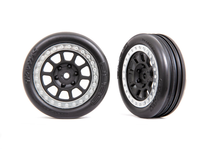 Front Tires & wheels, assembled Bandit TRA2471 Traxxas