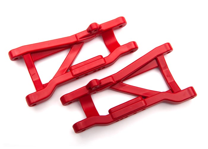 TRA 2555R SUSPENSION ARMS REAR HD RED