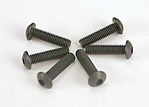 TRA 2578 Screws, 3x12mm Buttonhead:EZ1,E