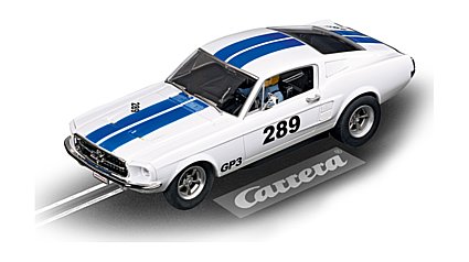 Carrera 27450 Ford Mustang #289 white