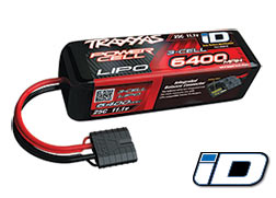 TRA 2857x TRAXXAS 2857X LiPo 3S 11.1V 6400 25C