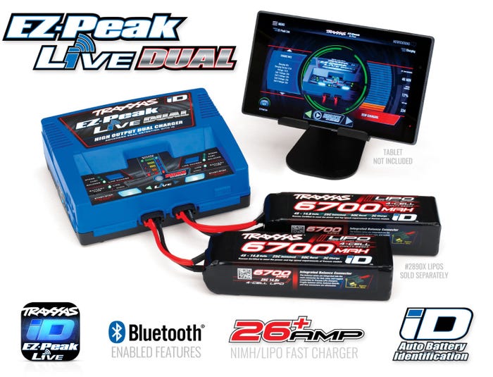 EZ-Peak Live Dual 4S Charger Traxxas #2973