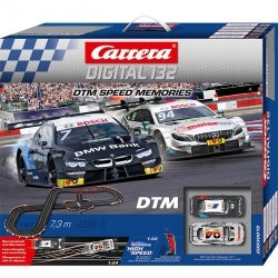 Carrera 30015 DTM Speed Memories, Digital 132 Set, Wireless w/Lights