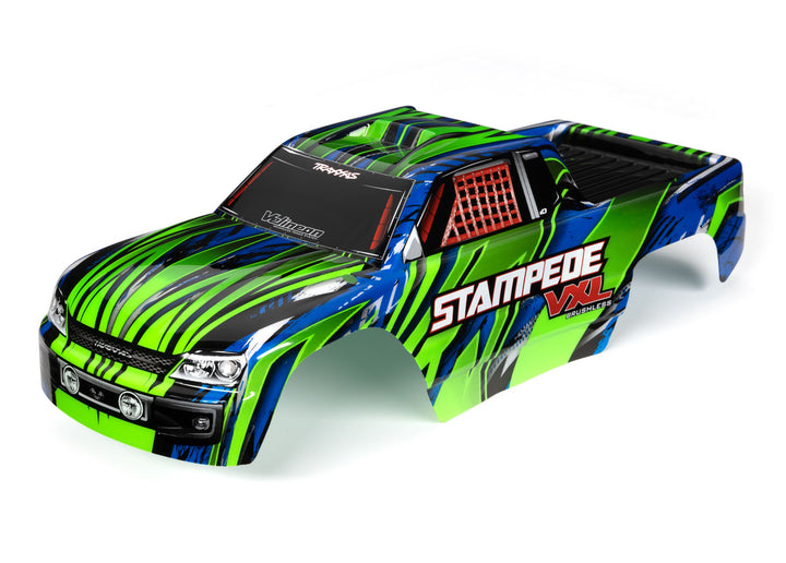 Body, Stampede® VXL, (painted, decals applied) TRA 3620 Traxxas