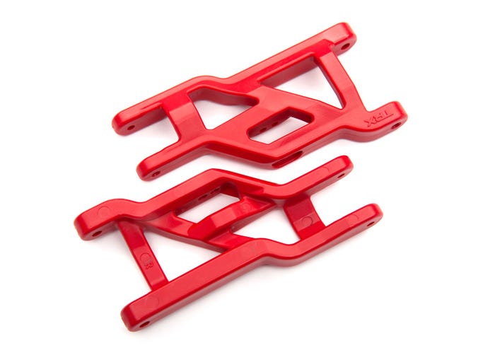 TRA 3631R SUSPENSION ARMS FRONT HD RED