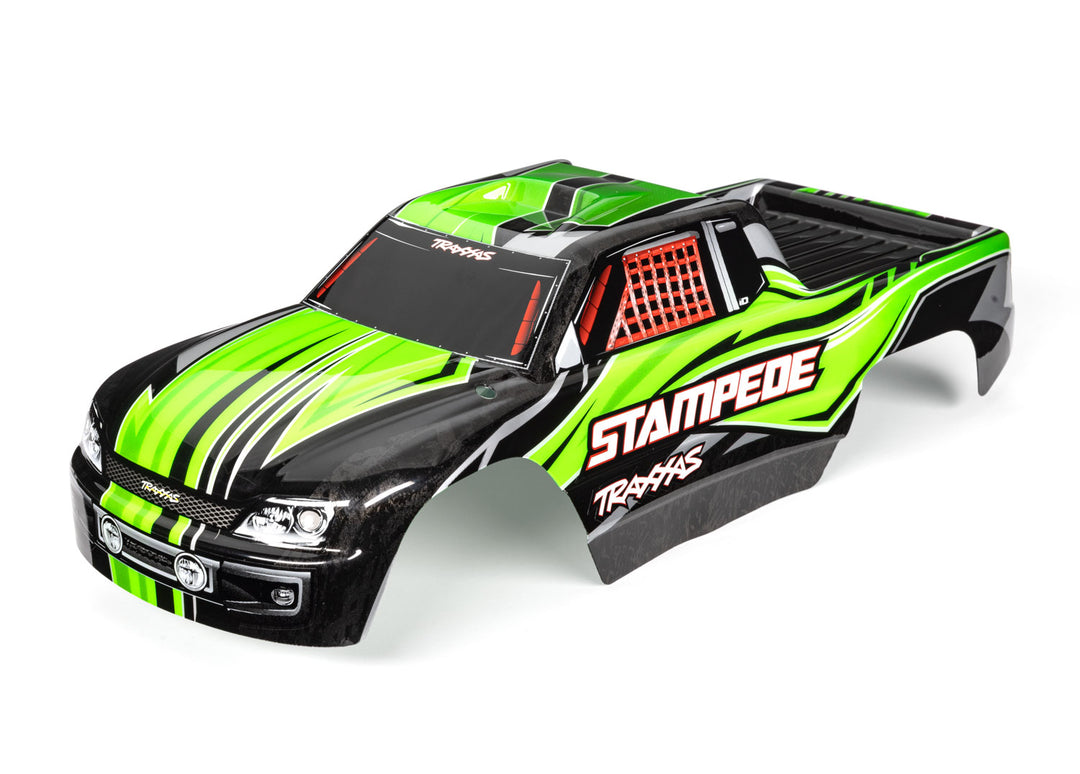 Body, Stampede® (also fits Stampede® VXL), (painted, decals applied) TRA 3651