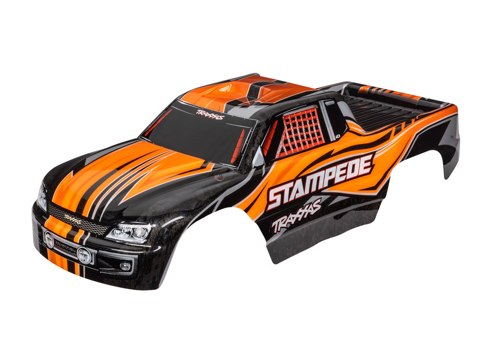 Body, Stampede® (also fits Stampede® VXL), (painted, decals applied) TRA 3651
