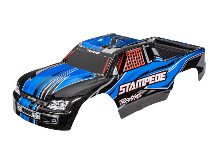 Body, Stampede® (also fits Stampede® VXL), (painted, decals applied) TRA 3651