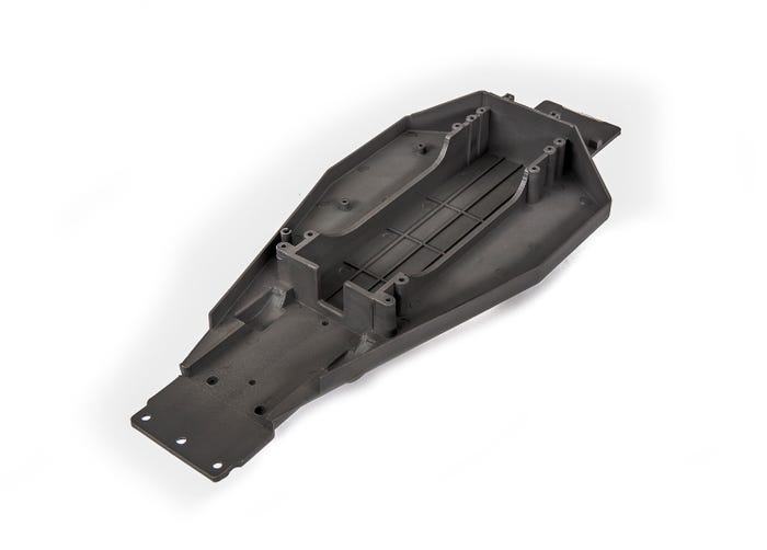 TRA 3722X RUSTLER EXT CHASSIS BLACK