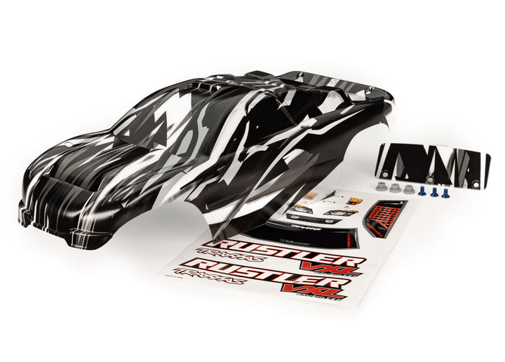 Body, Rustler® VXL, (painted, decals applied) TRA 3726