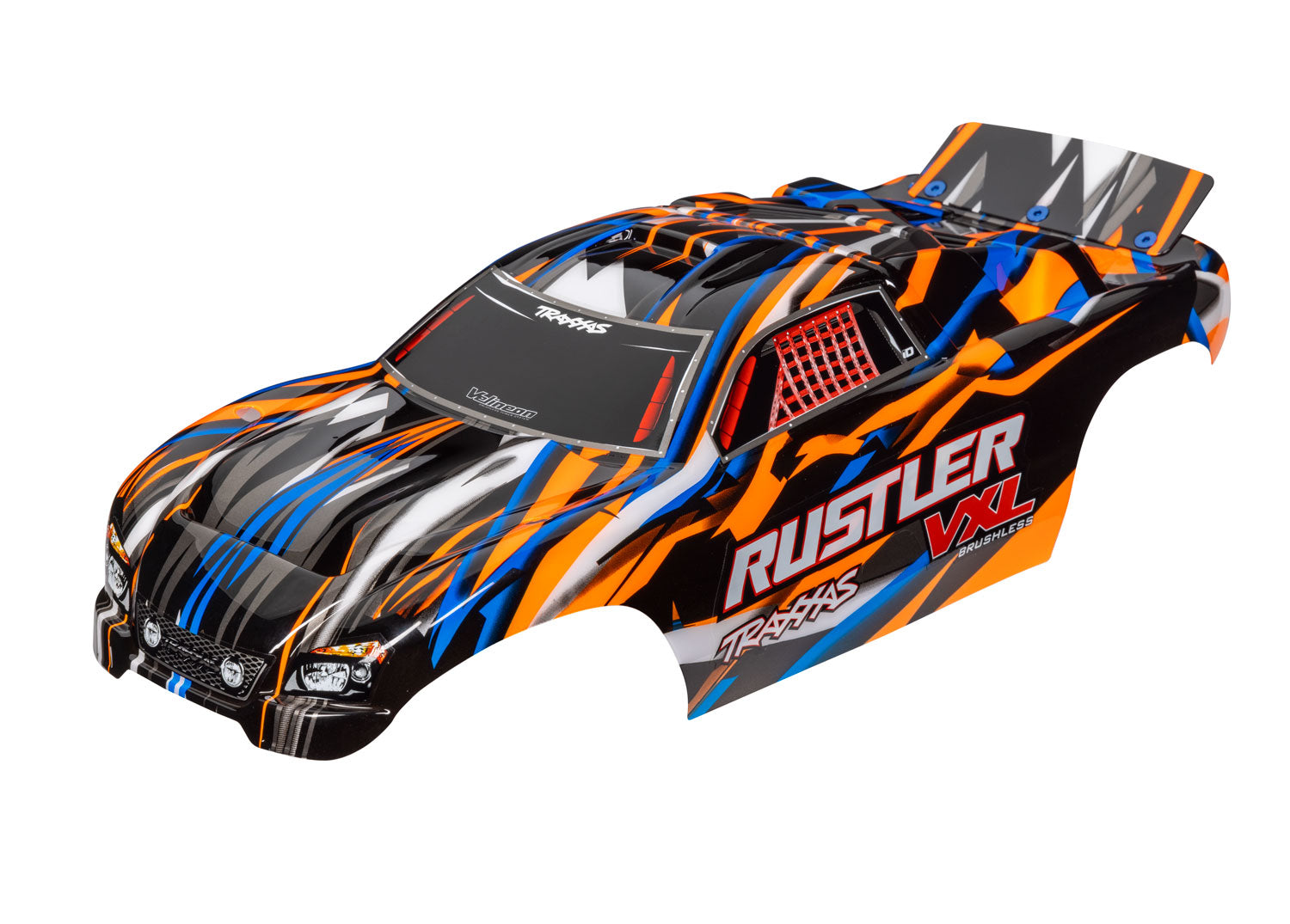 Body, Rustler® VXL, (painted, decals applied) TRA 3726