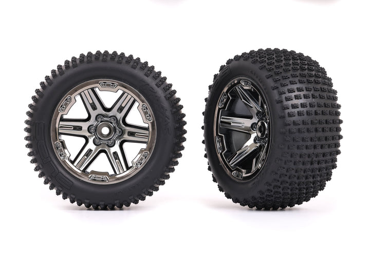 Tires & wheels, assembled, glued (2.8") TRA3772R TRA3772X Traxxas