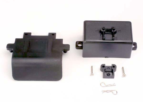 TRA 4132 4132 Bumper/Battery Box/Clips S