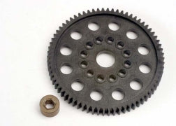 TRA 4470 TRAXXAS 4470 Spur gear (70-Tooth) (32-Pitch) w/bushing