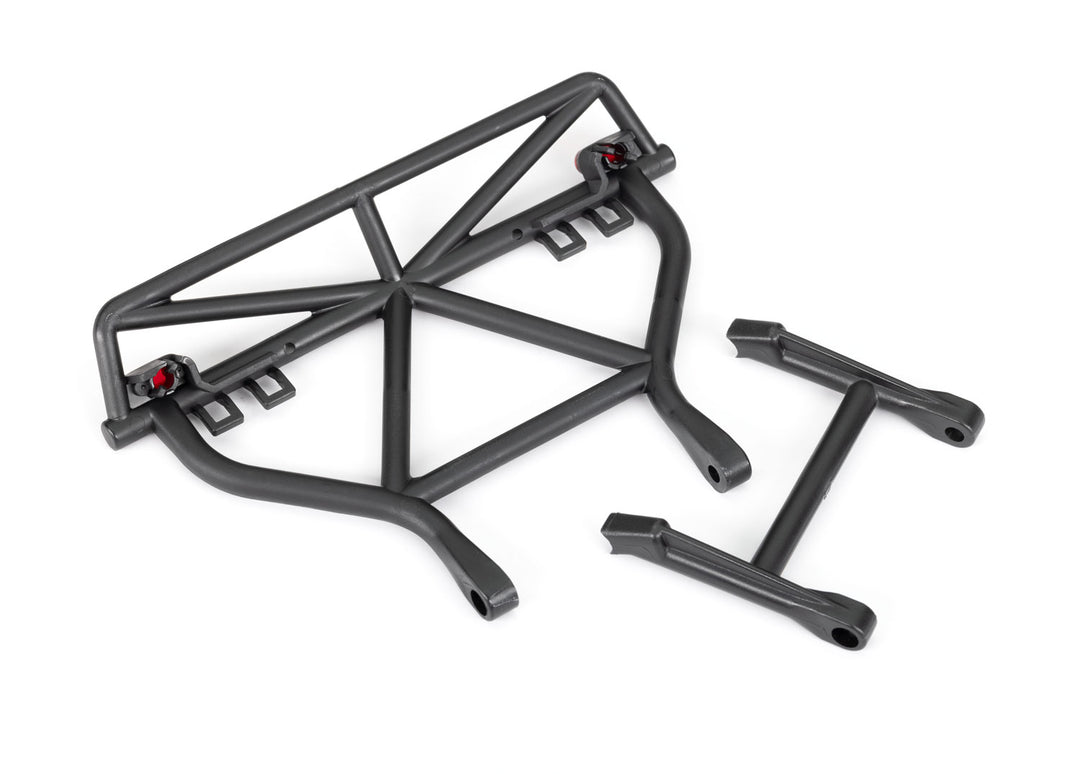 BUMPER REAR MNT/LENS LED BLK Traxxas TRA5838